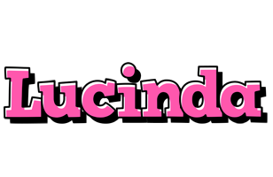 Lucinda girlish logo