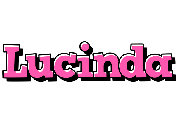 Lucinda girlish logo