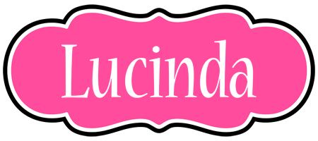 Lucinda invitation logo