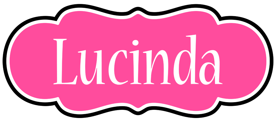 Lucinda invitation logo