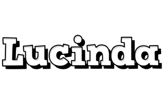 Lucinda snowing logo