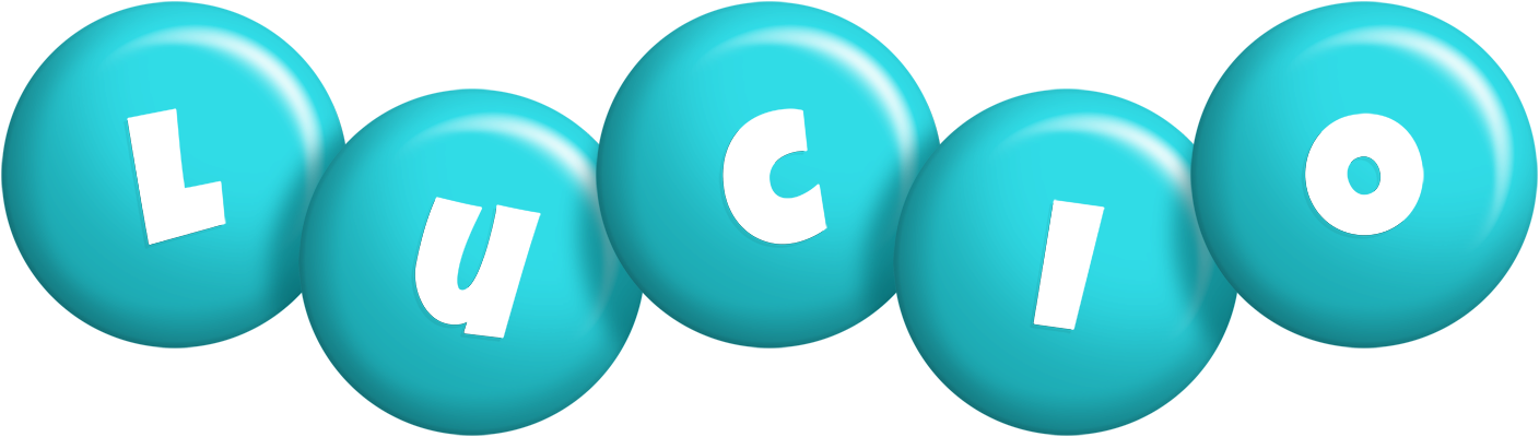 Lucio candy-azur logo