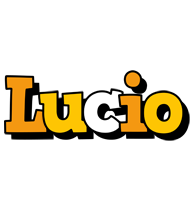 Lucio cartoon logo