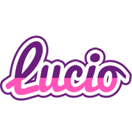 Lucio cheerful logo