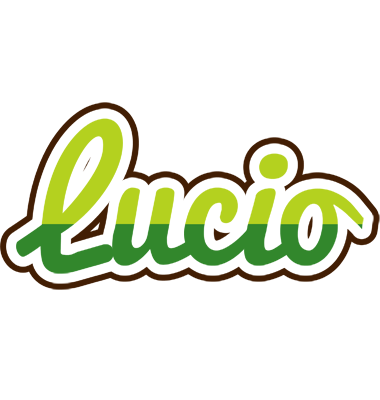 Lucio golfing logo