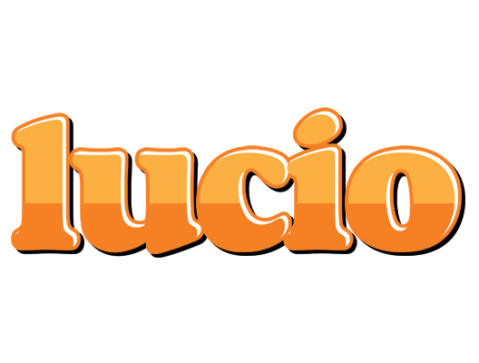 Lucio orange logo