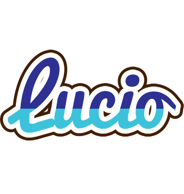 Lucio raining logo