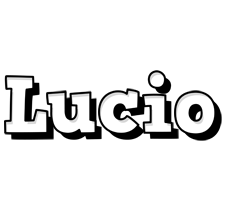 Lucio snowing logo