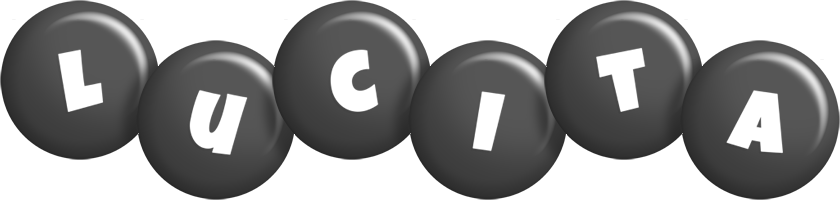 Lucita candy-black logo