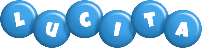 Lucita candy-blue logo