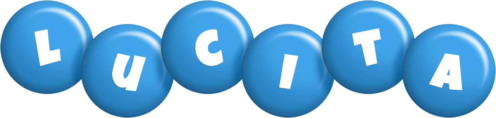 Lucita candy-blue logo