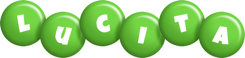 Lucita candy-green logo