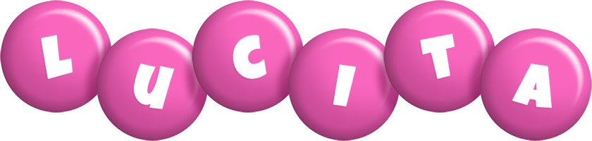 Lucita candy-pink logo