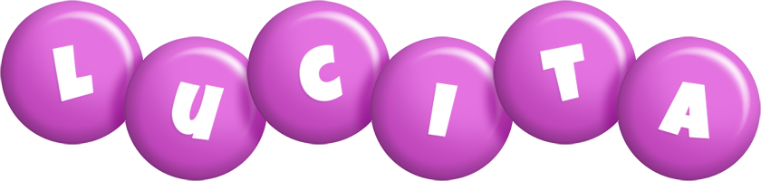 Lucita candy-purple logo