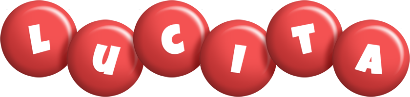 Lucita candy-red logo
