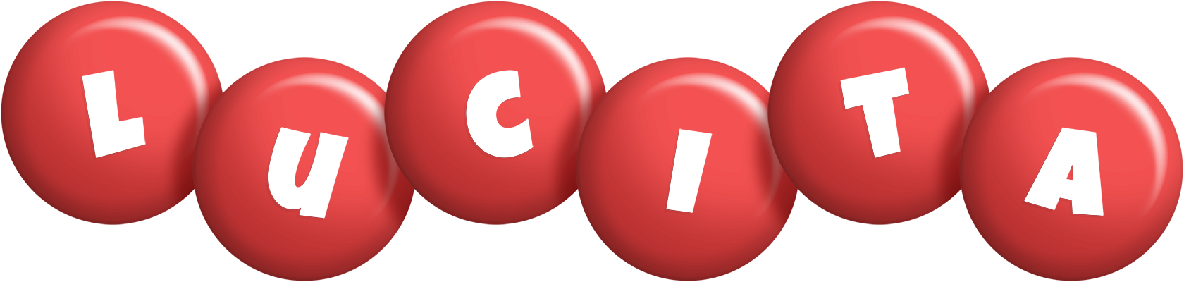 Lucita candy-red logo