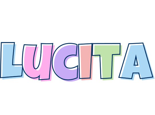 Lucita pastel logo
