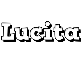 Lucita snowing logo
