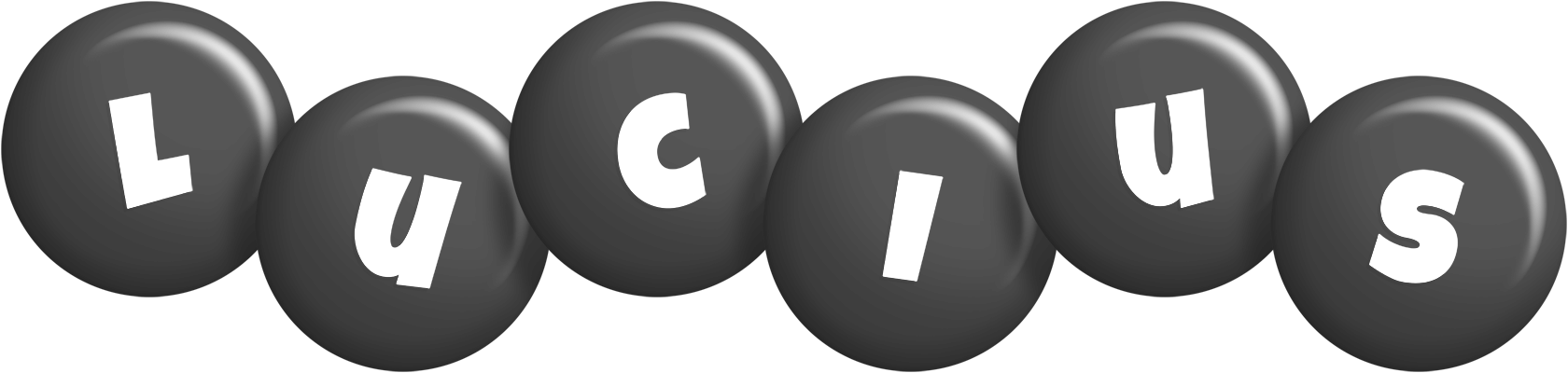 Lucius candy-black logo