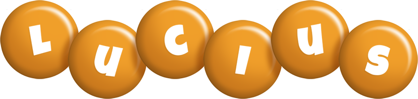 Lucius candy-orange logo