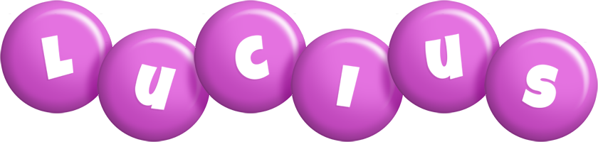 Lucius candy-purple logo