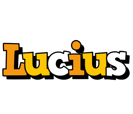 Lucius cartoon logo