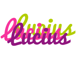 Lucius flowers logo