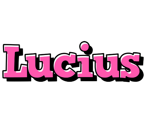 Lucius girlish logo