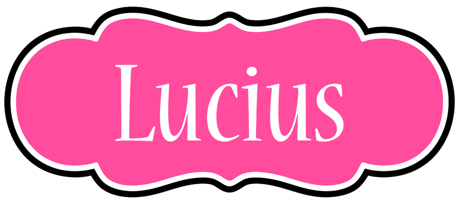 Lucius invitation logo