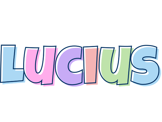 Lucius pastel logo