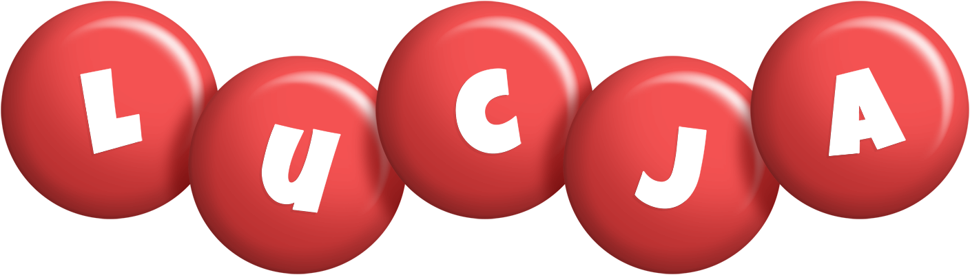 Lucja candy-red logo
