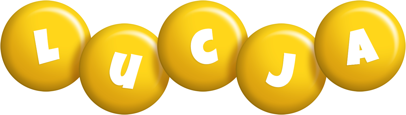 Lucja candy-yellow logo