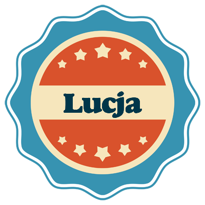 Lucja labels logo