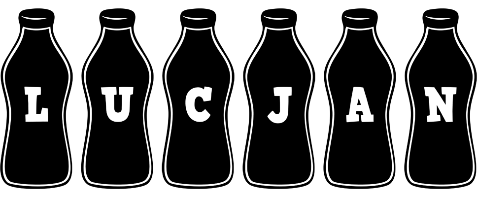 Lucjan bottle logo