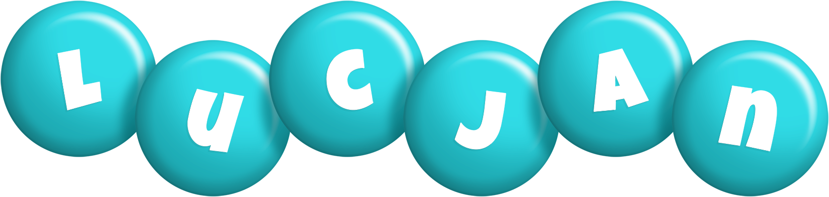 Lucjan candy-azur logo