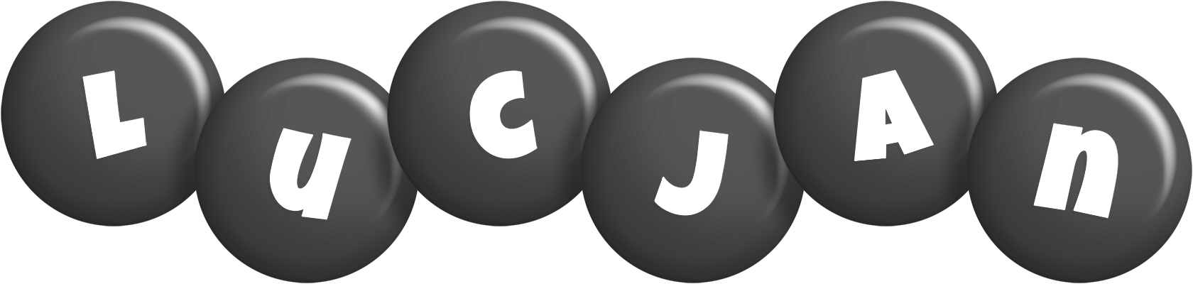 Lucjan candy-black logo