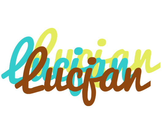 Lucjan cupcake logo