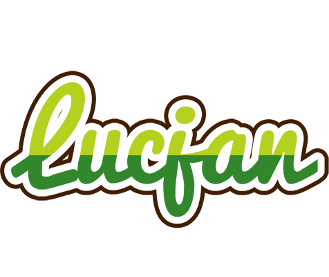Lucjan golfing logo