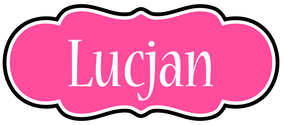 Lucjan invitation logo