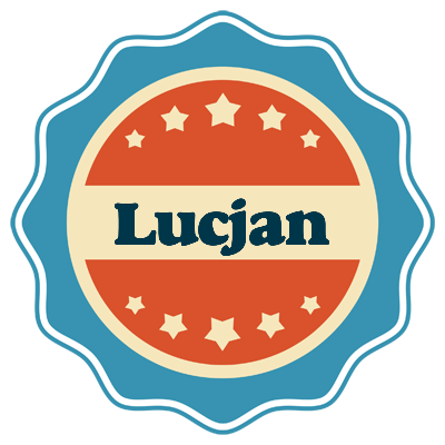 Lucjan labels logo