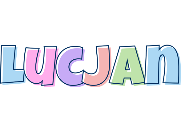 Lucjan pastel logo