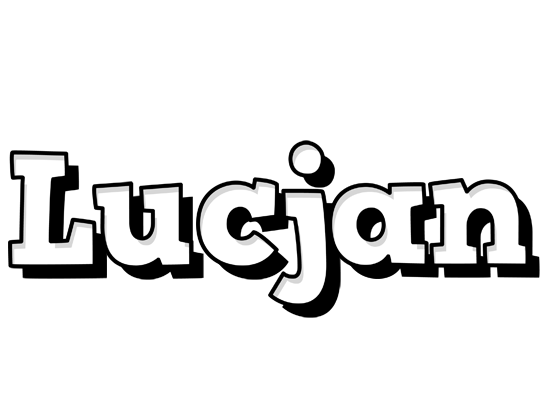 Lucjan snowing logo