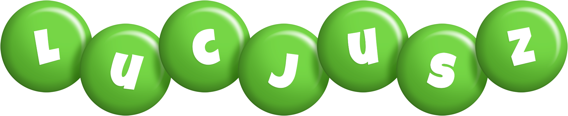 Lucjusz candy-green logo