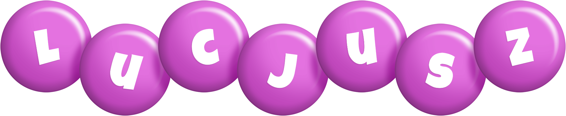 Lucjusz candy-purple logo