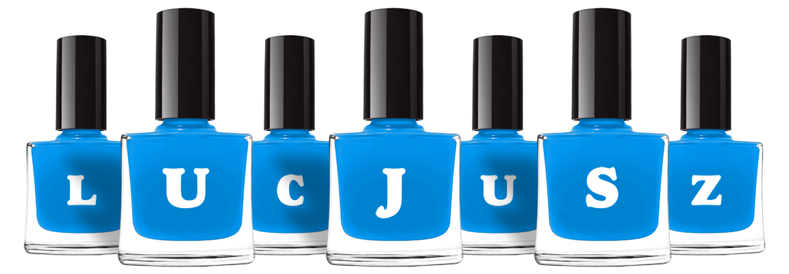 Lucjusz glossy logo