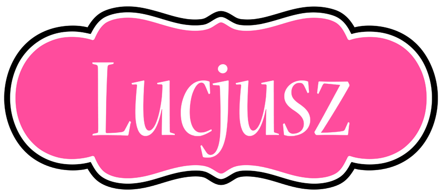 Lucjusz invitation logo