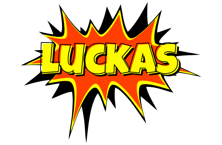 Luckas bazinga logo