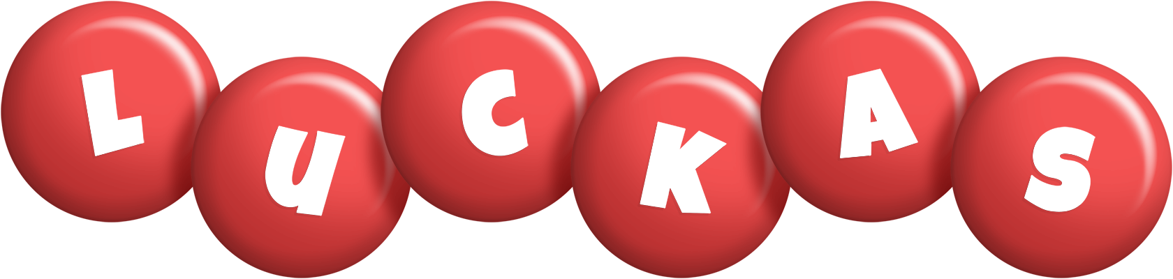 Luckas candy-red logo
