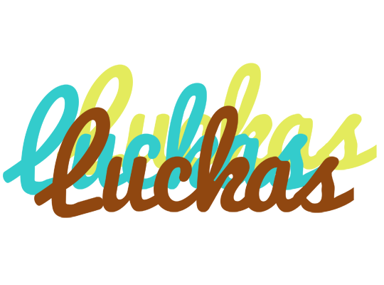 Luckas cupcake logo