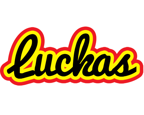 Luckas flaming logo